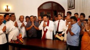The situation in Sri Lanka is complicated: all the ministers resigning