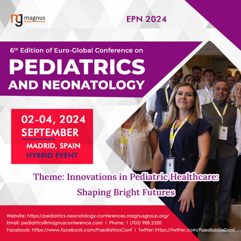 6th Edition of Euro-Global Conference on Pediatrics and Neonatology